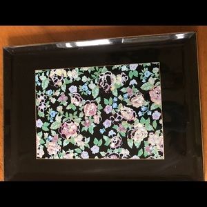 Vintage Japanese Lacquerware Flower Tray